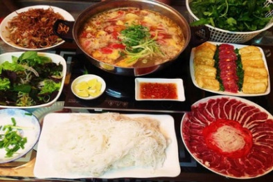 Những món lẩu ngon, hấp dẫn cho tiệc Tất niên