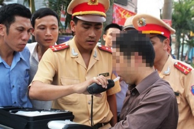 Nồng độ cồn bao nhiêu trong khí thở thì vi phạm giao thông?