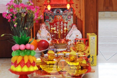 Văn khấn vía thần Tài ngày mùng 10 tháng Giêng