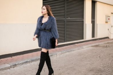 Phong cách thời trang cực chất của bà mẹ hai con Lưu Hương Giang  
