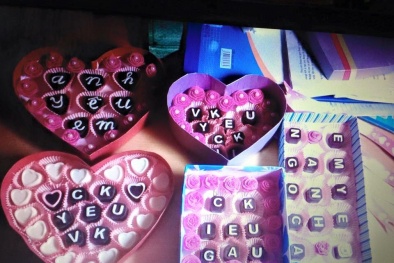 Quà tặng Valentine 2017: Đa dạng socola handmade ‘siêu độc đáo’