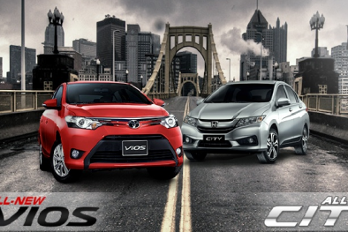 Ưu nhược điểm của 2 ‘đối thủ’ cùng phân khúc Honda City và Toyota Vios