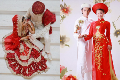Mê mẩn với những trang phục cưới truyền thống trên khắp thế giới
