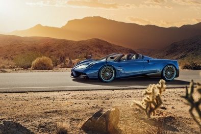 Mãn nhãn với Pagani Huayra Roadster giá 2,4 triệu USD