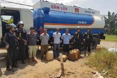 Độc chiêu rút ruột xăng dầu trong đường dây cực lớn ở TP HCM
