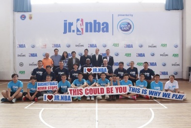 Nhãn hàng Cô Gái Hà Lan đồng hành cùng chương trình Jr.NBA Việt Nam lần thứ 4