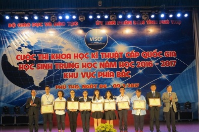 Học sinh trung học khu vực phía Nam thi nghiên cứu khoa học kỹ thuật 