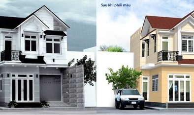 Sai lầm thường gặp khi chọn màu sơn nhà