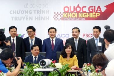 Công bố chương trình truyền hình 'Quốc gia khởi nghiệp' phát trên VTV1
