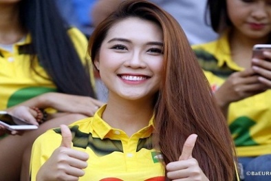 Nữ cổ động viên xinh đẹp đăng quang Hoa hậu sắc đẹp châu Á 2017