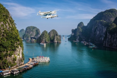Thủy phi cơ- trải nghiệm du lịch Hạ Long độc đáo như Kong Kull Island