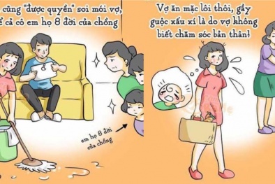 Rơi nước mắt bộ ảnh 'Cái gì cũng là lỗi của vợ'