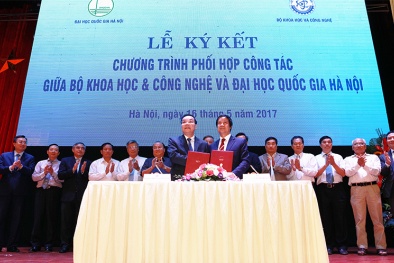 Phối hợp phát triển khoa học cơ bản giữa ĐHQGHN và Bộ KH&CN 