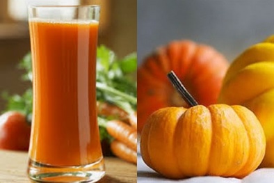 Cách làm sinh tố bí đỏ thơm ngon giúp da trắng dáng xinh cho ngày hè năng động