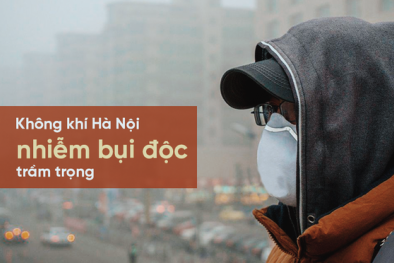 Không khí Hà Nội chứa loại bụi nguy hiểm nhất thế giới, có thể thẩm thấu vào máu