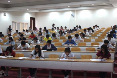 Tuyển sinh 2017: Hơn 2.100 thí sinh đầu tiên đã thi đại học