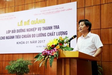 Bế giảng khóa bồi dưỡng nghiệp vụ thanh tra chuyên ngành Tiêu chuẩn Đo lường Chất lượng