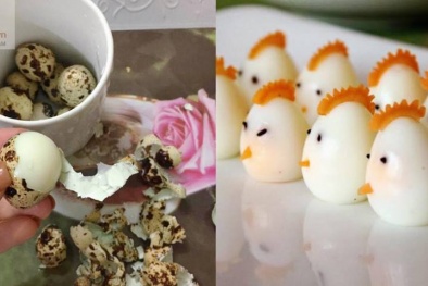 Mẹo bóc trứng chỉ trong 'một nốt nhạc' không phải ai cũng biết