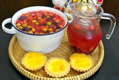 Cách làm cocktail hoa quả đánh bay cơn nắng hè trong 'một nốt nhạc'