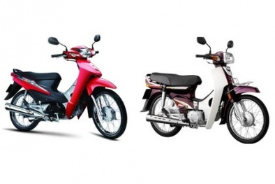 ‘Cân tài cân sức’ hai chiếc xe số Honda Super Dream và Honda Wave Alpha 