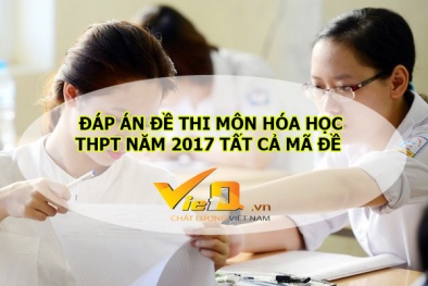 Đáp án đề thi môn Tiếng Anh mã đề 412, 413,414 chính xác nhất