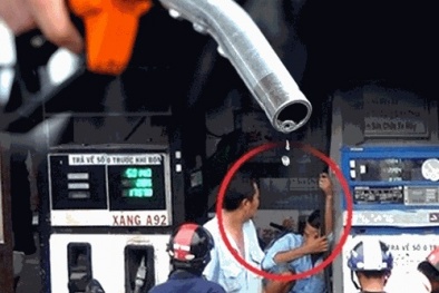 TP.HCM: Phát hiện trò bẩn ăn bớt tại một cây xăng