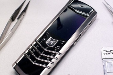 Hãng điện thoại siêu sang Vertu dừng sản xuất vì vỡ nợ