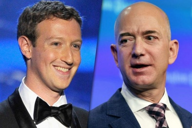 6 tháng, Jeff Bezos và Mark Zuckerberg kiếm hơn 40 tỷ USD