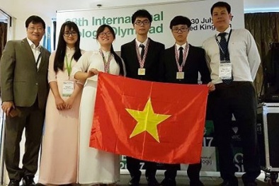 Học sinh Việt đoạt huy chương vàng tại Olympic Sinh học quốc tế
