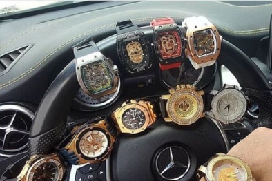 Hội con nhà giàu 9X khoe balo ngập tiền, lái xe sang chục tỷ đi tỏ tình