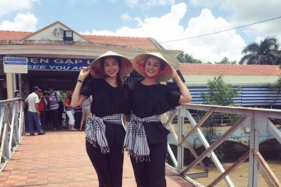 Miền Tây có gì đẹp khiến Phạm Hương và bạn thân Clarissa Molina 'mê tít'