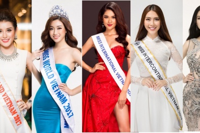 Ngắm dung nhan những thí sinh ‘đem chuông đi đánh xứ người’ năm 2017