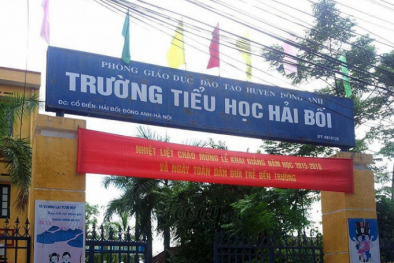 Hiệu trưởng trường tiểu học Hải Bối lên tiếng trước đơn tố nhà trường ‘lạm thu’