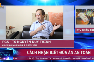 Bản tin Tiêu dùng: Cách chọn đũa ăn an toàn