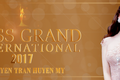 Huyền My trong video tham dự Hoa hậu Hòa bình Thế giới 2017