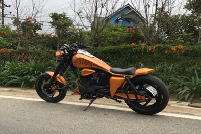 Dân chơi Đà Lạt ‘mạnh tay’ chi 70 triệu biến Honda 67 thành Harley-Davidson
