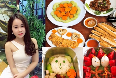 Thực đơn ít béo của cô nàng mê nấu nướng truyền cảm hứng cho chị em muốn giảm cân