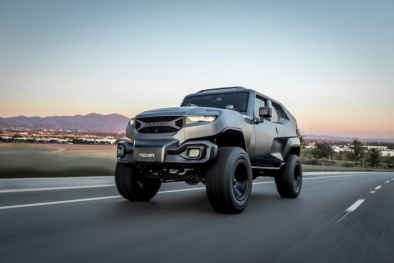 Ngắm mẫu SUV chiến binh siêu hầm hố Rezvani Tank giá hơn 4 tỷ đồng