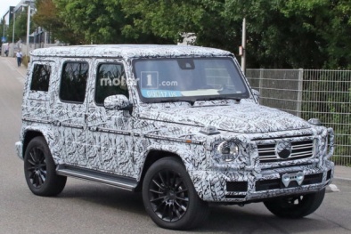 Mercedes G-Class 2019 lộ diện những hình ảnh đầu tiên trên đường chạy thử
