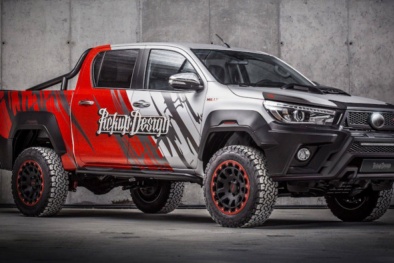 Ngắm xe bán tải Toyota Hilux độ ‘cực ngầu’ với bản độ Carlex Hilly