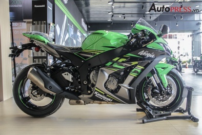 Siêu mô tô Kawasaki Ninja ZX-10R 2018 mới ‘cập bến’ Việt Nam có giá 549 triệu đồng