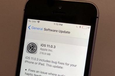 Nhiều người 'khóc dở, mếu dở' sau khi cập nhật iOS 11.0.3
