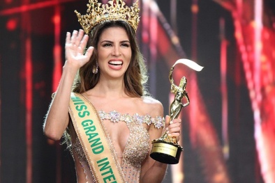 Cận cảnh nhan sắc 'hút hồn' của tân Hoa hậu Hòa bình Thế giới 2017