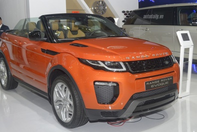 Range Rover Evoque mui trần giá 3,48 tỷ tại Việt Nam có gì hay?