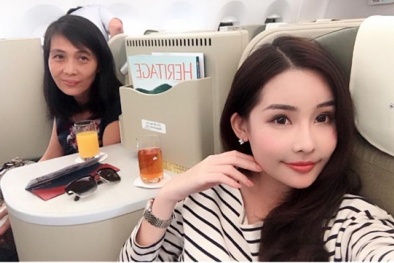 Giật mình trước nhan sắc khác xa đêm chung kết của Hoa hậu Đại dương Ngân Anh