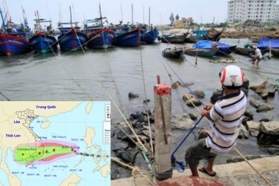 Tin bão số 12 - bão Con Voi: Chuẩn bị sẵn sàng mọi phương án chống bão