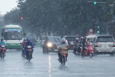 Dự báo thời tiết ngày 15/11: Nhiều nơi có mưa rào và dông mạnh