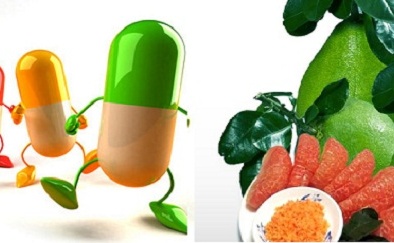 Quá mạo hiểm nếu đang dùng thuốc mà ăn bưởi