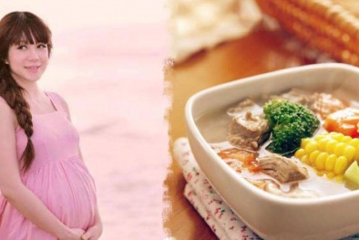 5 Món canh bổ dưỡng mẹ bầu nên ăn mỗi ngày để con khỏe mạnh, thông minh 