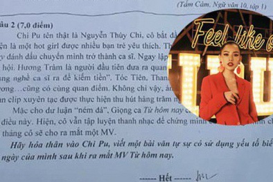 Chi Pu tiếp tục vào đề thi Ngữ Văn: 'Không nên ra đề như vậy vì tính giáo dục không cao'